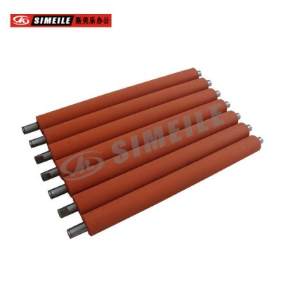 High Quality 320/330 Red/Milk White Rubber Rollers/Rubber Coated Roller For Laminating Machine